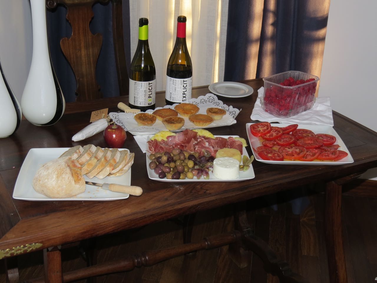 Portugal – foraged dinner Alcacer do Sal