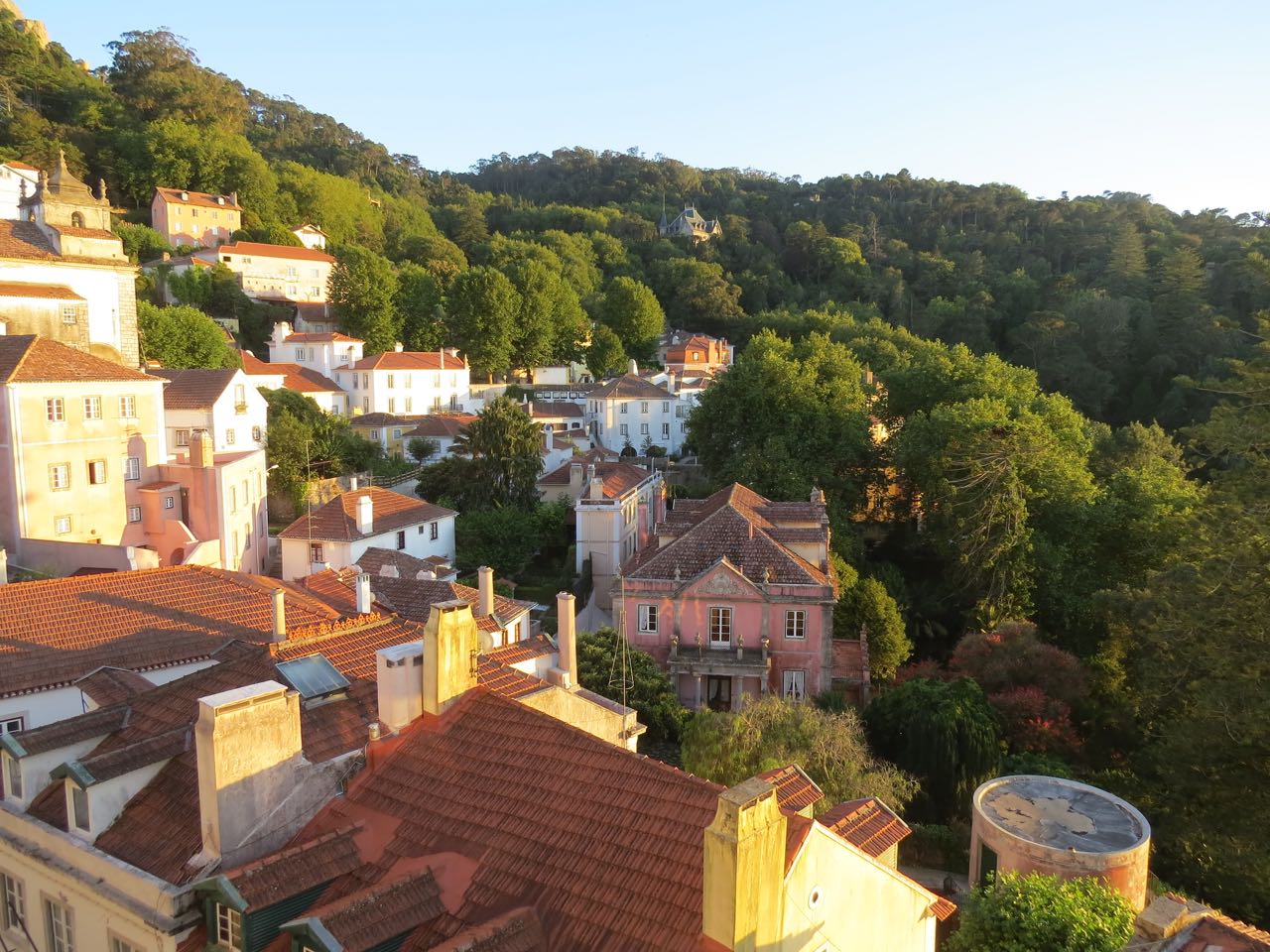 Portugal - view from hotel, Sintra